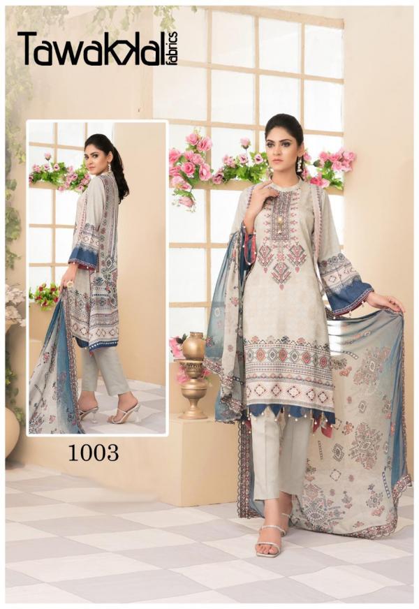 Tawakkal Parisa Cotton Collection Designer Karchi Dress Materials